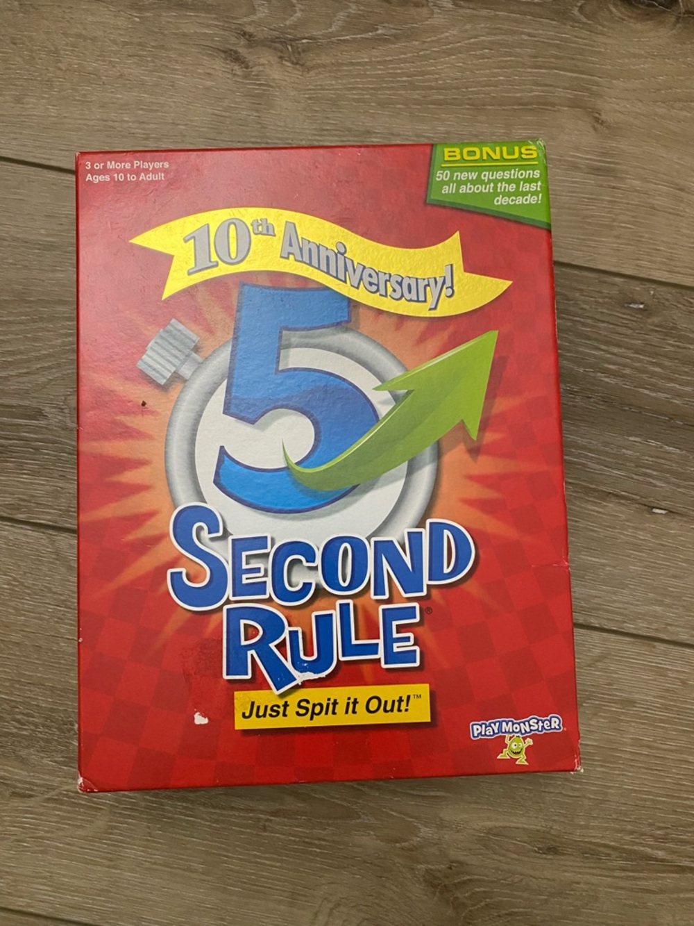 10th Anniversary 5 Second Rule Game